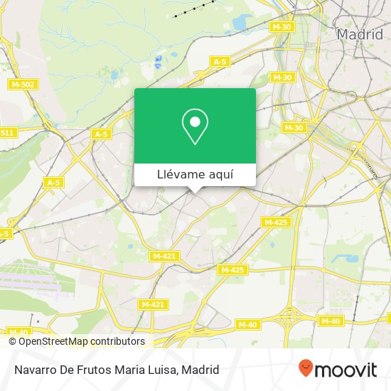 Mapa Navarro De Frutos Maria Luisa