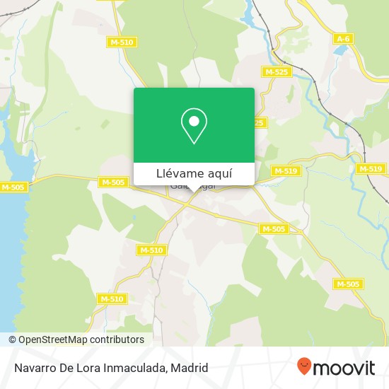 Mapa Navarro De Lora Inmaculada