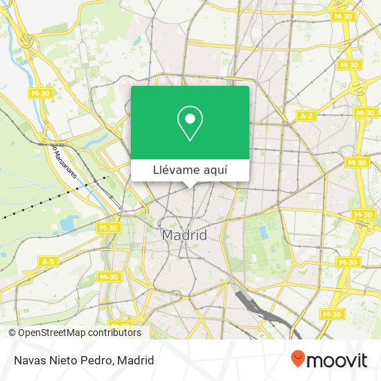 Mapa Navas Nieto Pedro