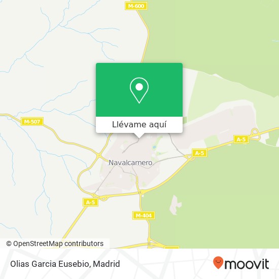 Mapa Olias Garcia Eusebio