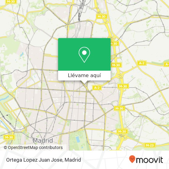 Mapa Ortega Lopez Juan Jose