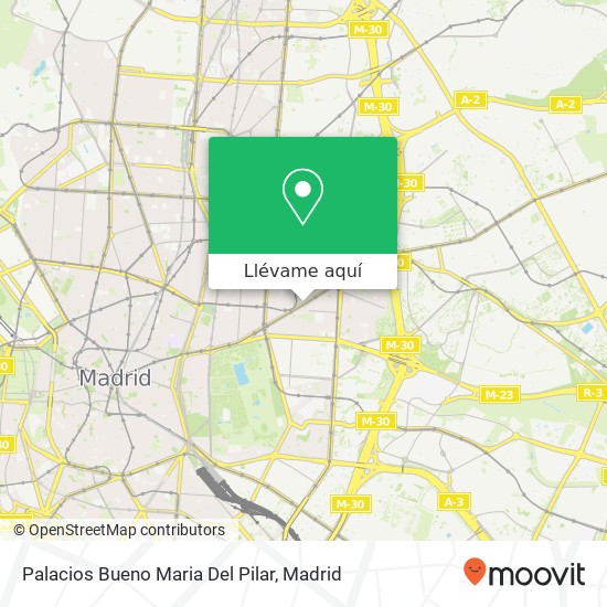 Mapa Palacios Bueno Maria Del Pilar