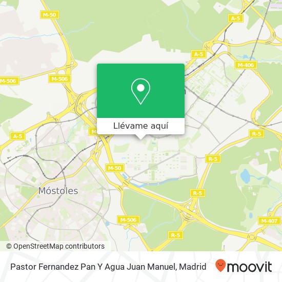 Mapa Pastor Fernandez Pan Y Agua Juan Manuel