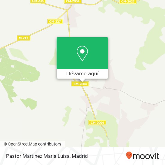 Mapa Pastor Martinez Maria Luisa