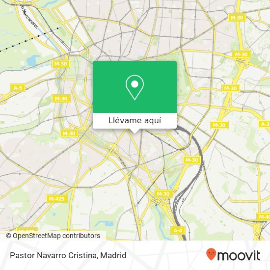 Mapa Pastor Navarro Cristina