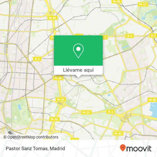 Mapa Pastor Sanz Tomas