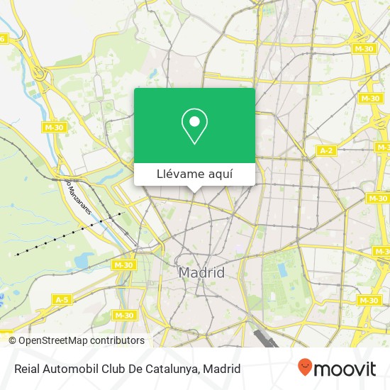 Mapa Reial Automobil Club De Catalunya