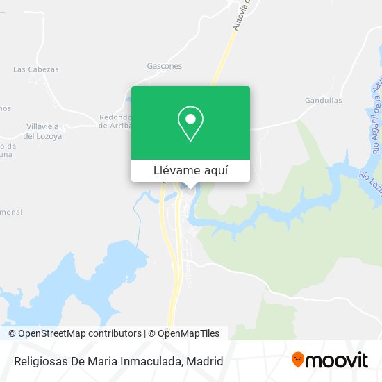 Mapa Religiosas De Maria Inmaculada