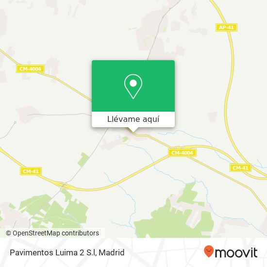 Mapa Pavimentos Luima 2 S.l