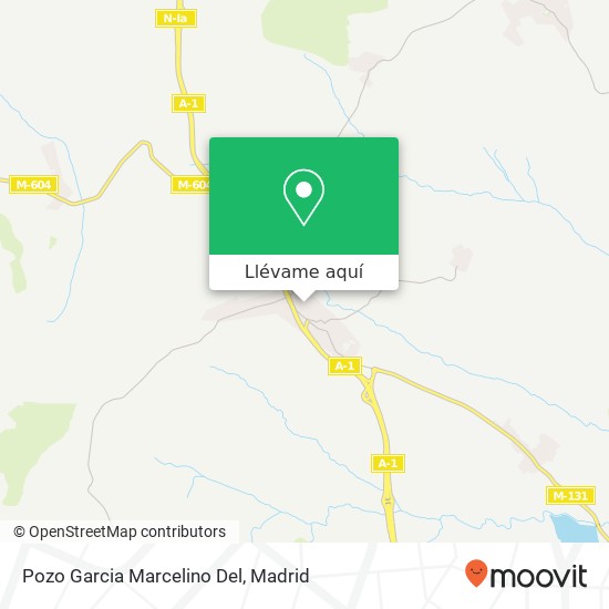 Mapa Pozo Garcia Marcelino Del