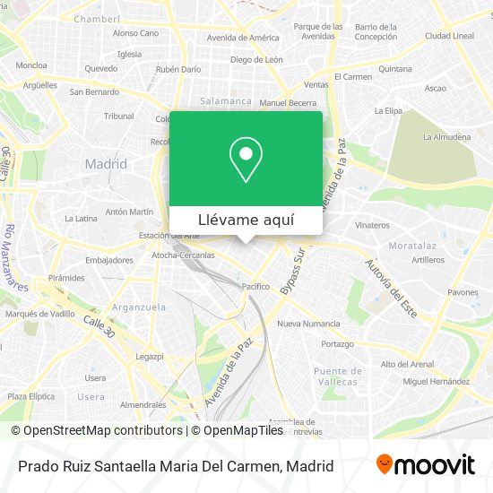 Mapa Prado Ruiz Santaella Maria Del Carmen