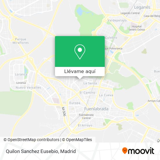Mapa Quilon Sanchez Eusebio