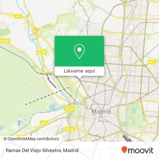 Mapa Ramas Del Viejo Silvestre