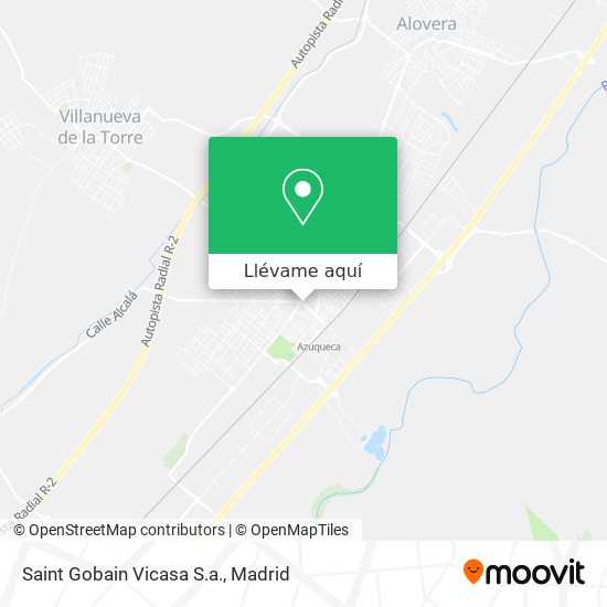 Mapa Saint Gobain Vicasa S.a.