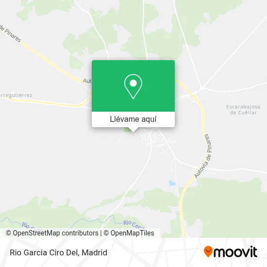 Mapa Rio Garcia Ciro Del
