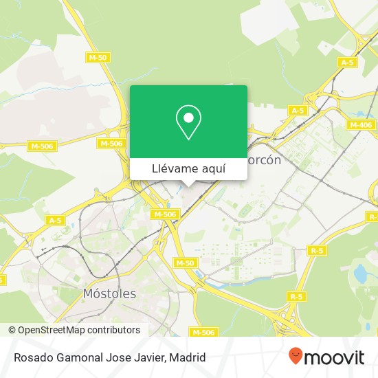 Mapa Rosado Gamonal Jose Javier