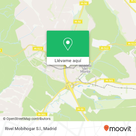 Mapa Rivel Mobihogar S.l.