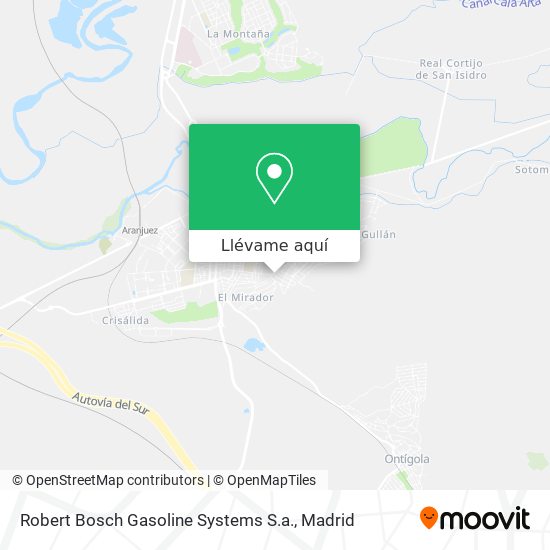 Mapa Robert Bosch Gasoline Systems S.a.
