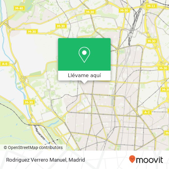 Mapa Rodriguez Verrero Manuel