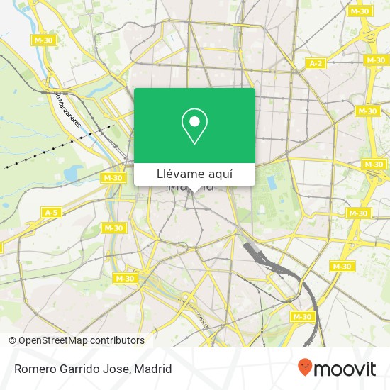 Mapa Romero Garrido Jose