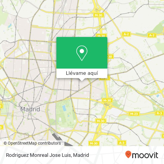 Mapa Rodriguez Monreal Jose Luis