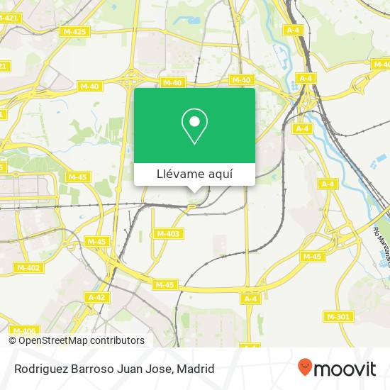 Mapa Rodriguez Barroso Juan Jose