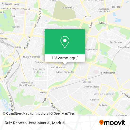 Mapa Ruiz Raboso Jose Manuel