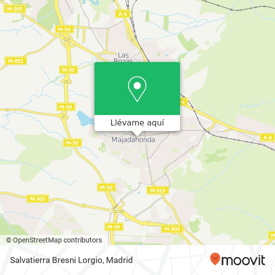 Mapa Salvatierra Bresni Lorgio