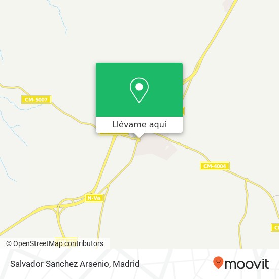Mapa Salvador Sanchez Arsenio