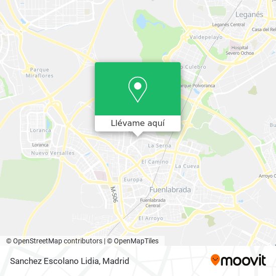 Mapa Sanchez Escolano Lidia