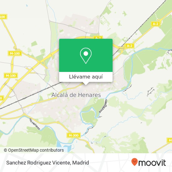 Mapa Sanchez Rodriguez Vicente