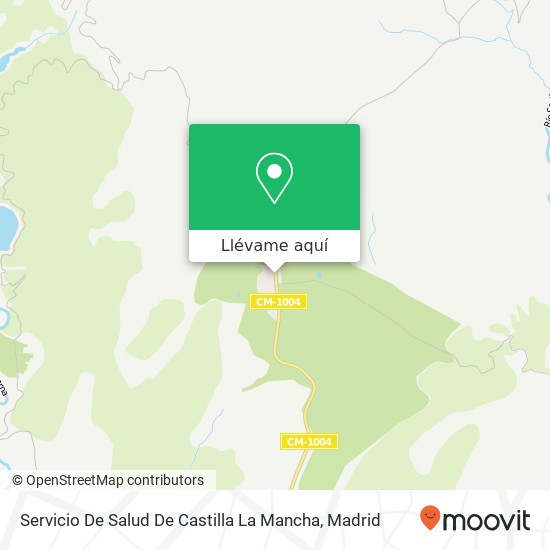 Mapa Servicio De Salud De Castilla La Mancha