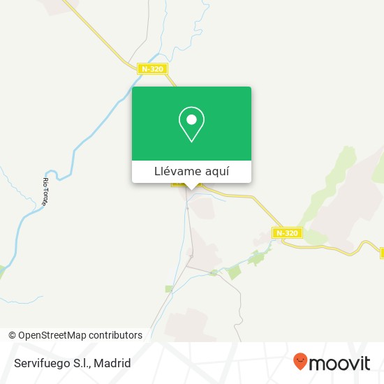 Mapa Servifuego S.l.