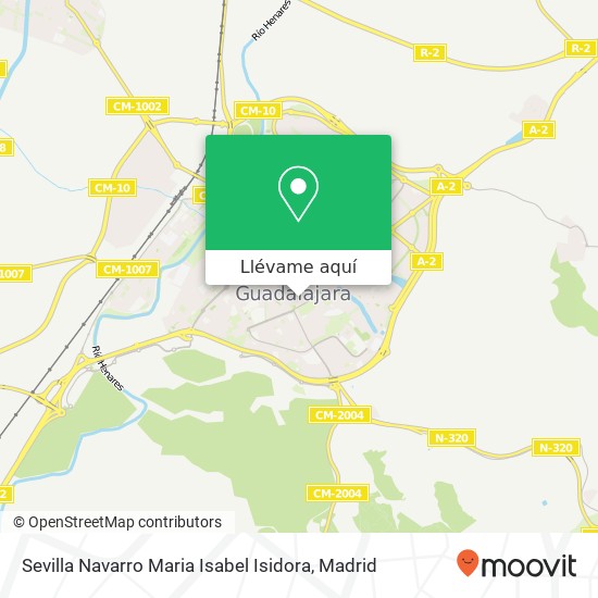 Mapa Sevilla Navarro Maria Isabel Isidora