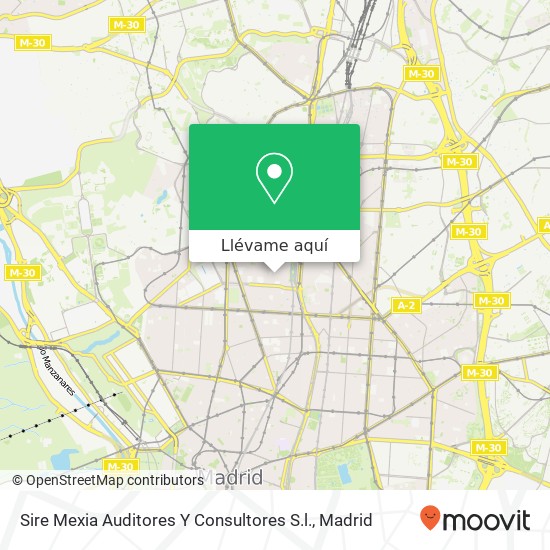 Mapa Sire Mexia Auditores Y Consultores S.l.