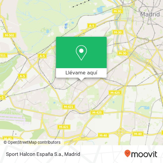Mapa Sport Halcon España S.a.