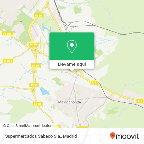 Mapa Supermercados Sabeco S.a.