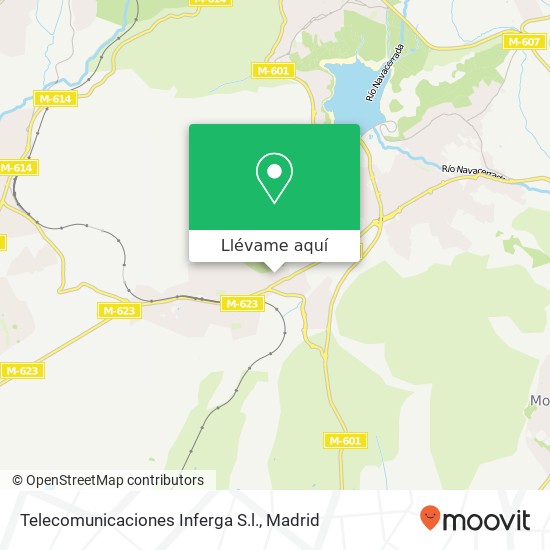 Mapa Telecomunicaciones Inferga S.l.