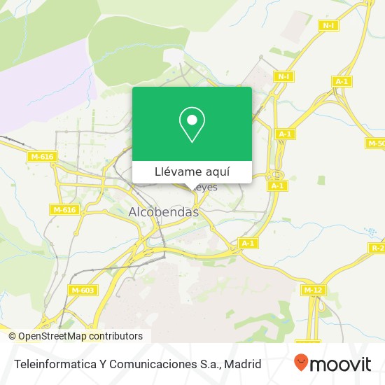 Mapa Teleinformatica Y Comunicaciones S.a.