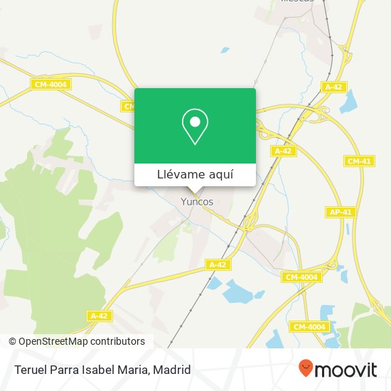 Mapa Teruel Parra Isabel Maria