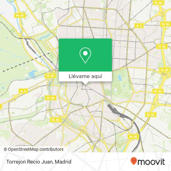 Mapa Torrejon Recio Juan