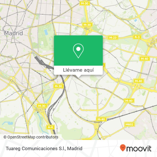 Mapa Tuareg Comunicaciones S.l.