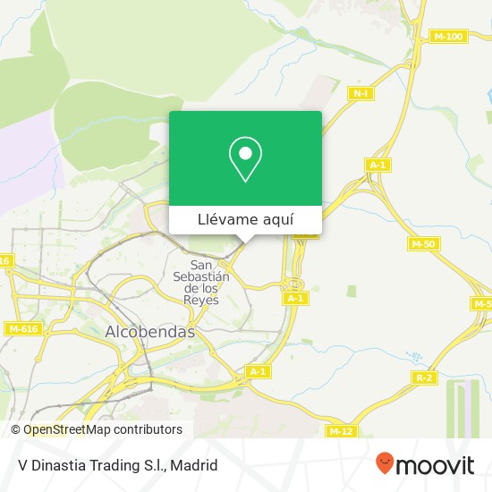 Mapa V Dinastia Trading S.l.