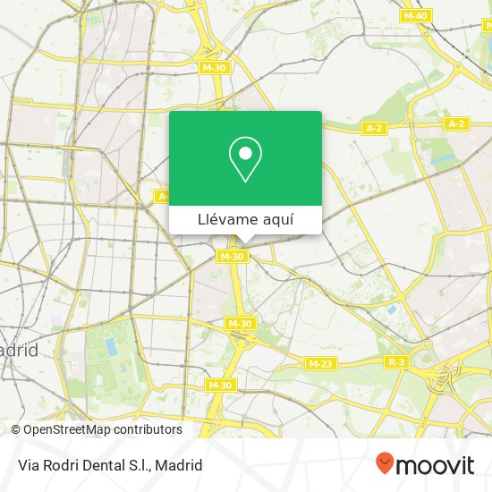 Mapa Via Rodri Dental S.l.