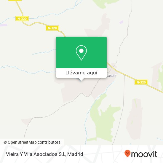 Mapa Vieira Y Vila Asociados S.l.