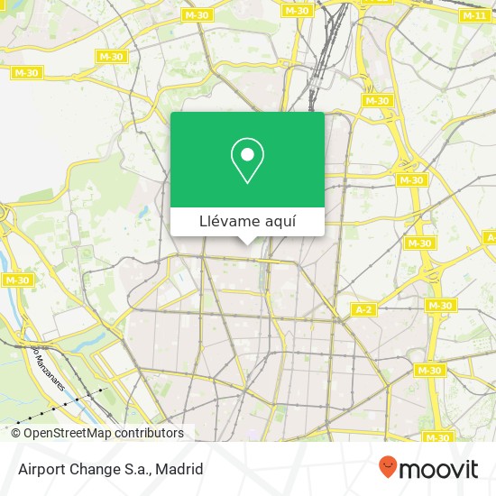 Mapa Airport Change S.a.