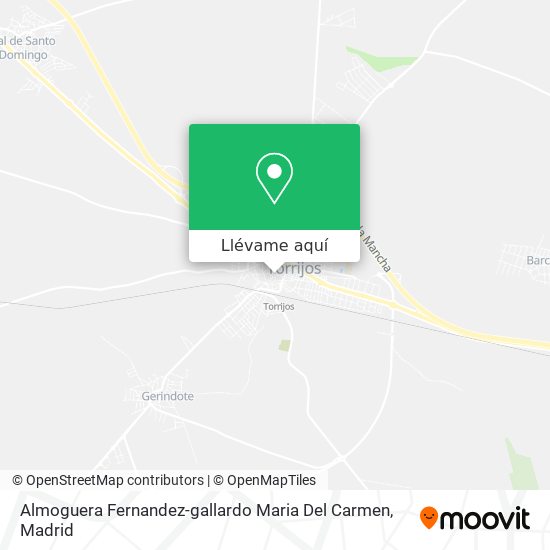 Mapa Almoguera Fernandez-gallardo Maria Del Carmen