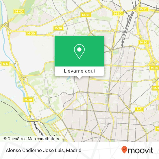 Mapa Alonso Cadierno Jose Luis