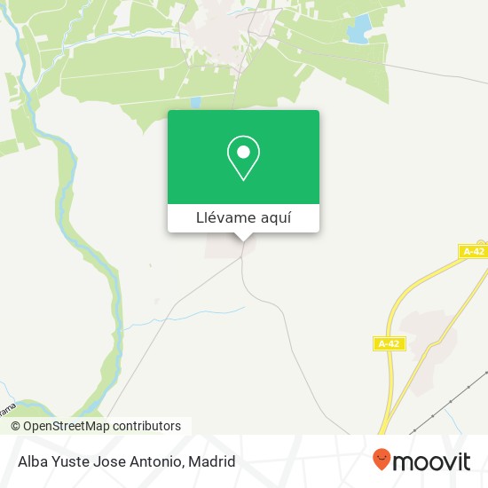 Mapa Alba Yuste Jose Antonio