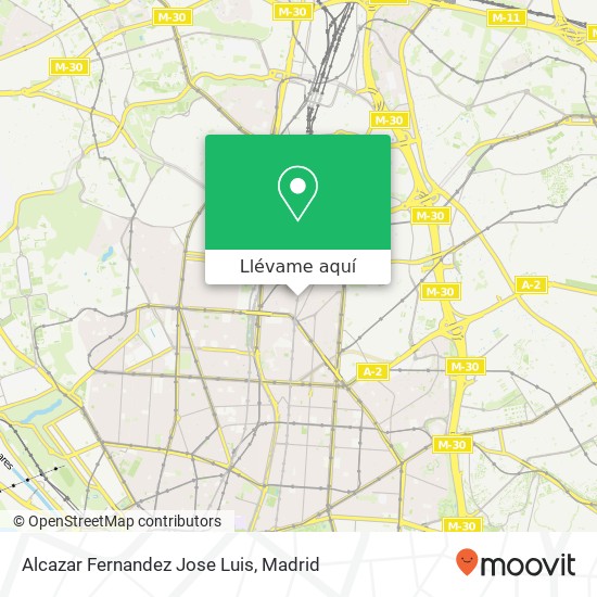 Mapa Alcazar Fernandez Jose Luis